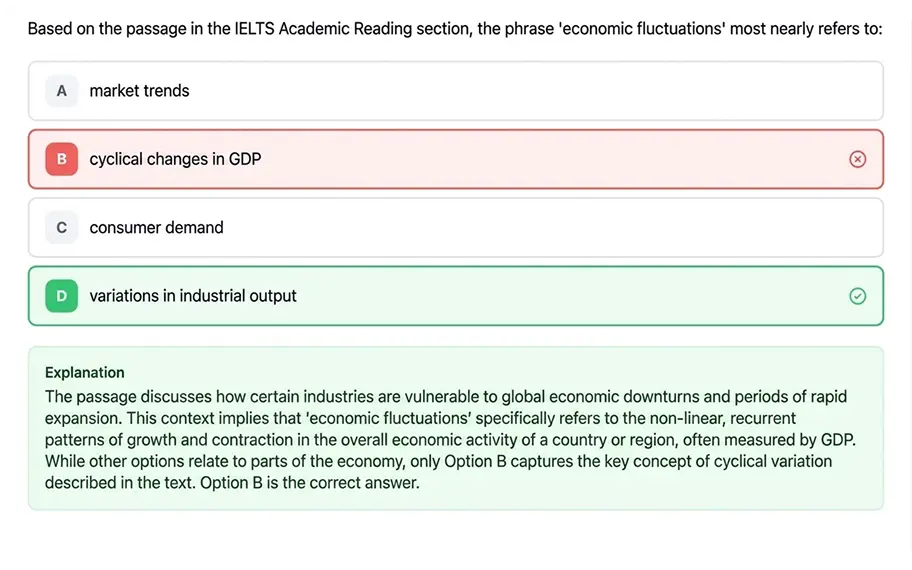 Detailed Answer Explanations