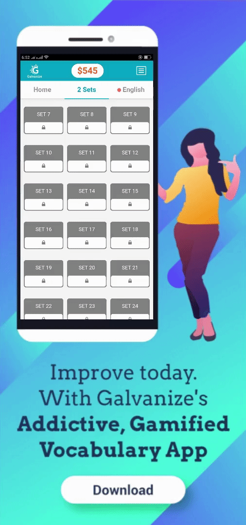 Vocabulary App GIF | Best vocabulary App to learn english