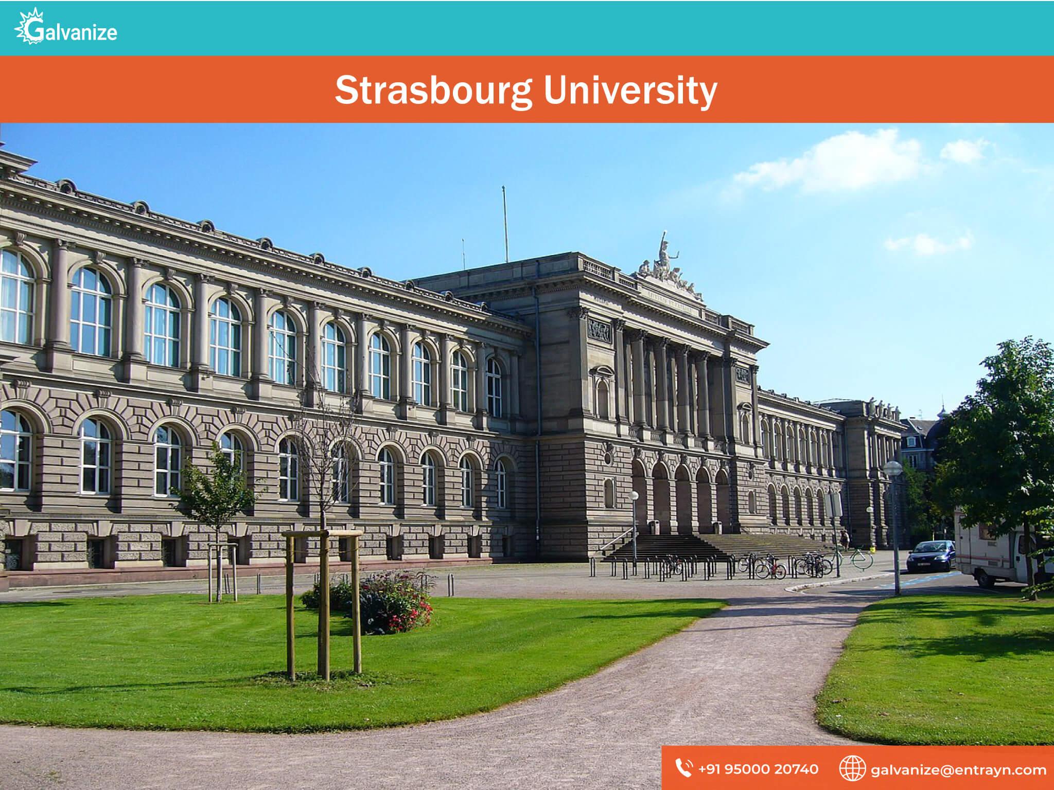 Strasbourg University | Top Unicersities in France