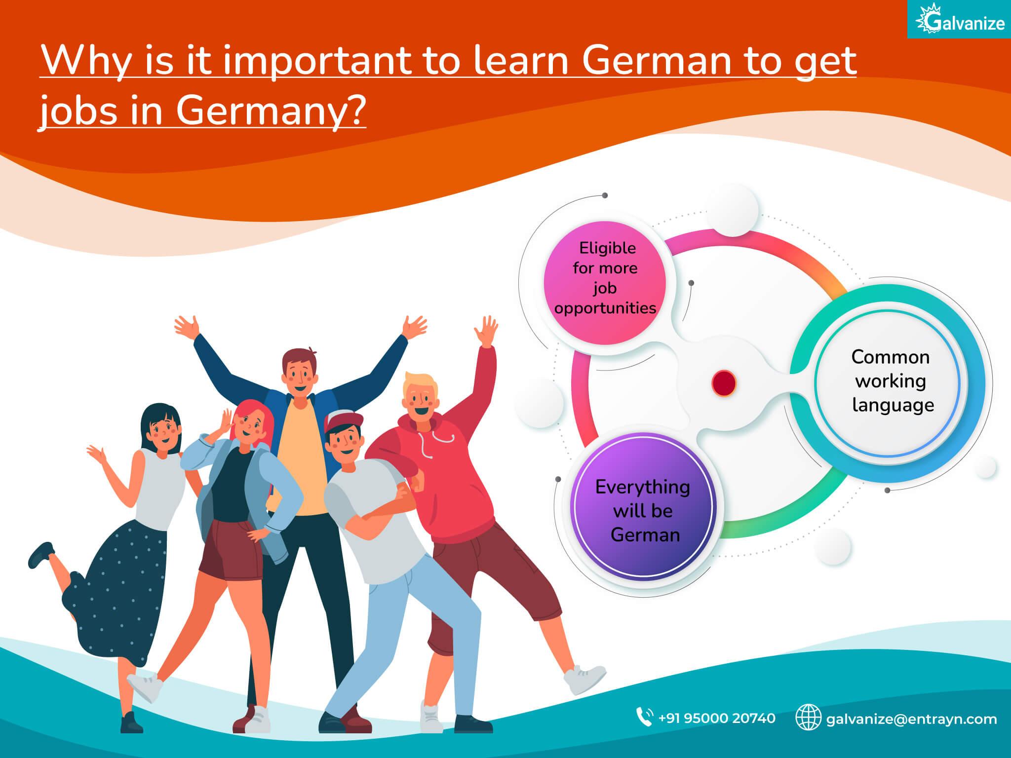 Why is it important to learn german in germany