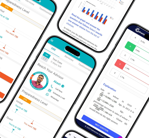 SAT App Mockup